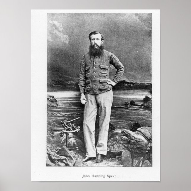 Portrait von John Hanning Poster (Vorne)