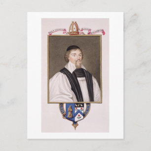 Portrait von John Jewel (1522-71) Bischof von Sali Postkarte