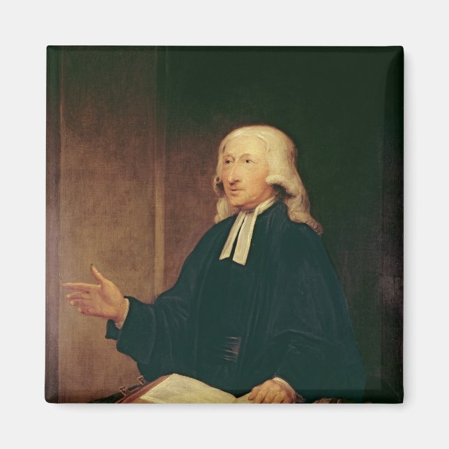 Portrait von John Wesley 1788 Magnet (Vorne)