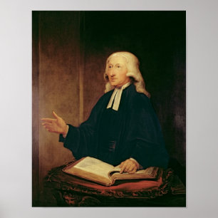 Portrait von John Wesley 1788 Poster