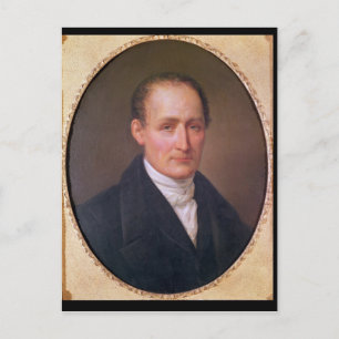 Portrait von Joseph Nicephore Niepce 1854 Postkarte