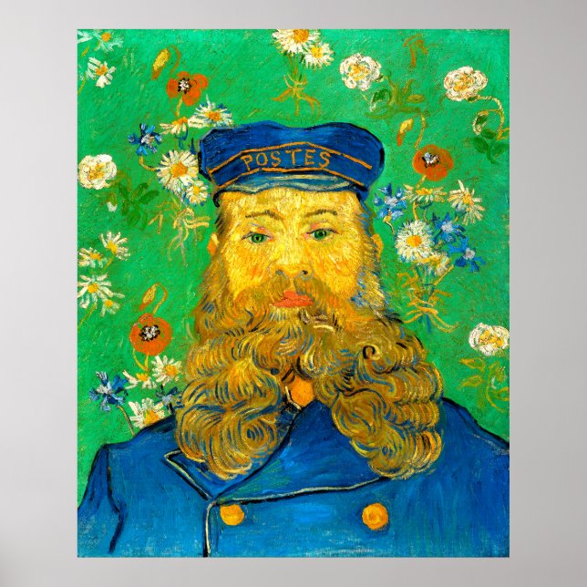 Portrait von Joseph Roulin Vincent Gogh Poster (Vorne)