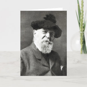 Portrait von Joseph Wolf Karte