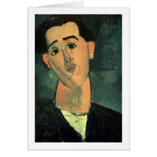 Portrait von Juan Gris (1887-1927) 1915 (Öl auf D