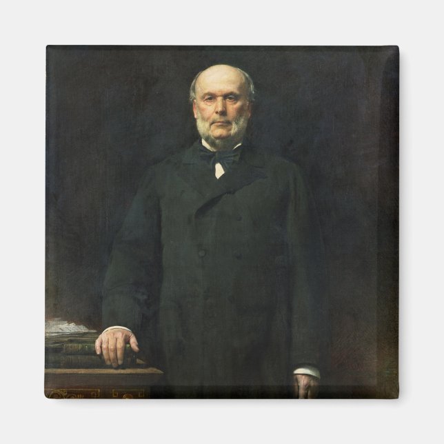 Portrait von Jules Grevy 1880 Magnet (Vorne)