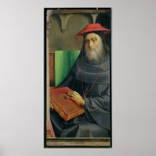 Portrait von Kardinal Bessarion, c.1475 Poster