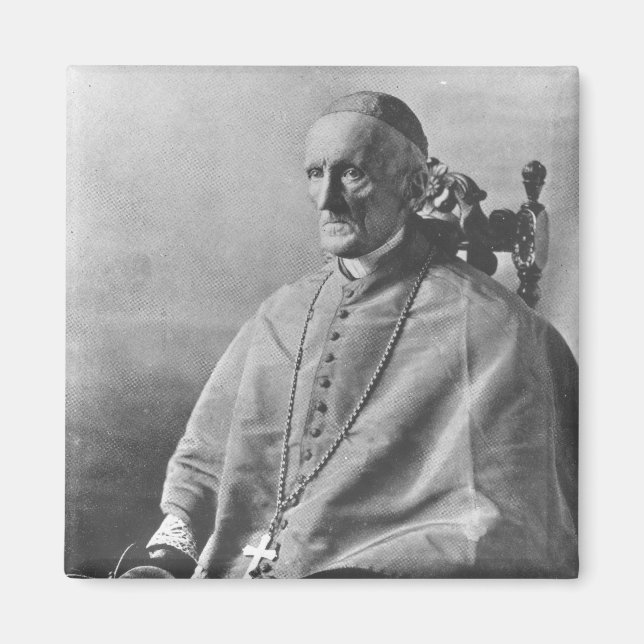 Portrait von Kardinal Manning Magnet (Vorne)