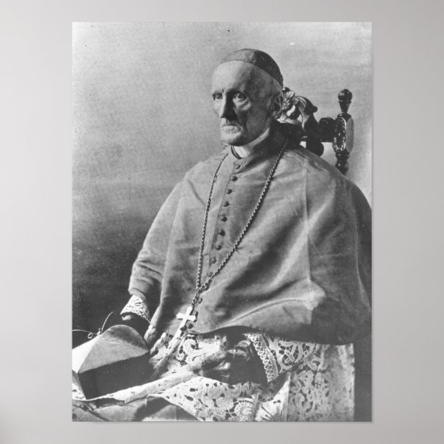 Portrait von Kardinal Manning Poster (Vorne)