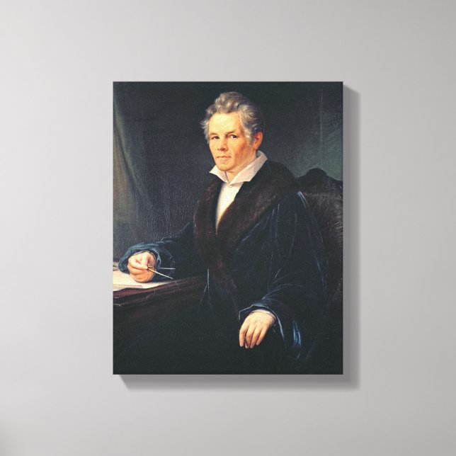 Portrait von Karl Friedrich Schinkel, c.1880 Leinwanddruck (Vorderseite)
