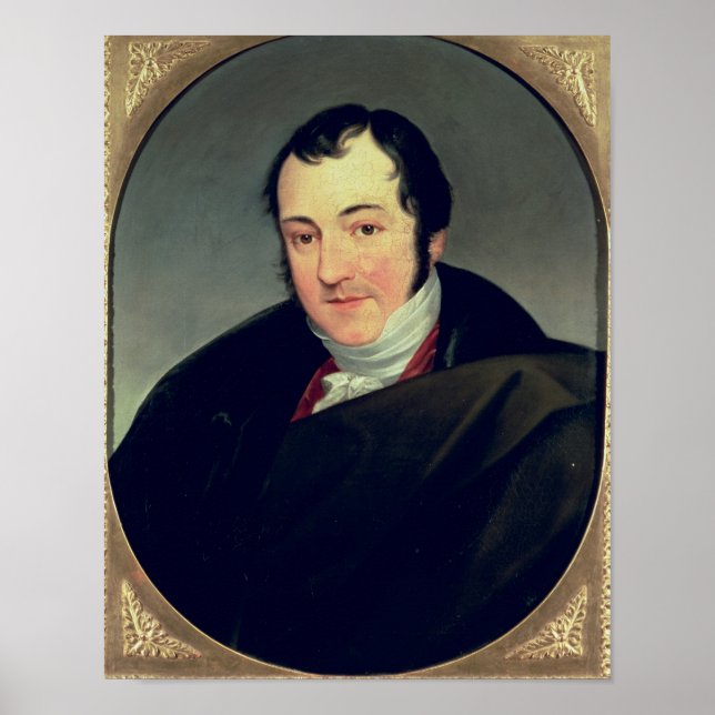 Portrait von Karl Thomas Mozart Poster (Vorne)