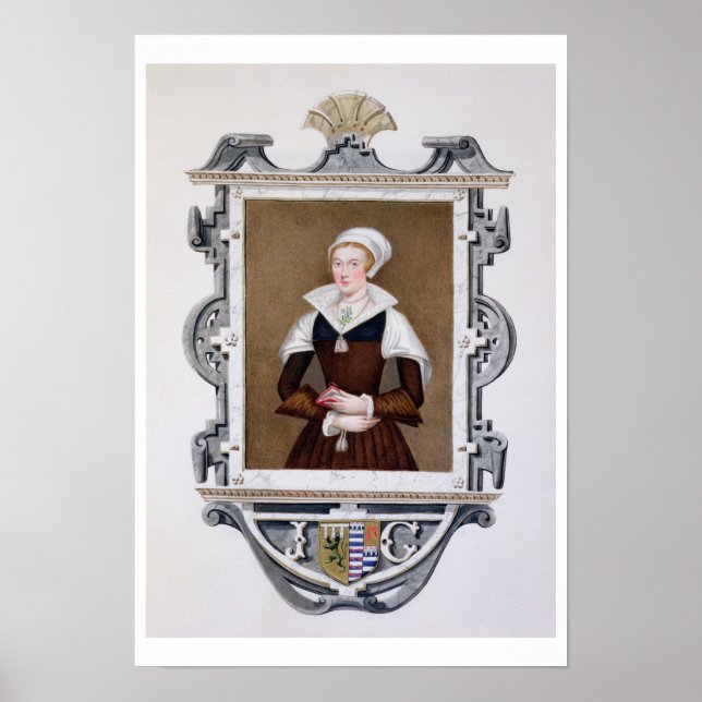 Portrait von Lady Jane Gray (1537-54) 'Nine-Days Q Poster (Vorne)
