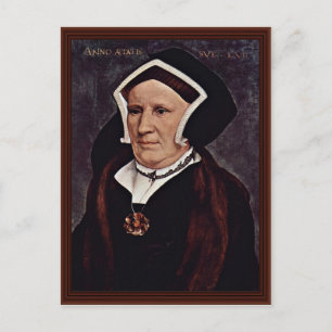 Portrait von Lady Margaret Hinterns Postkarte