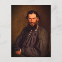 Portrait von Leo Tolstoi (von Ivan Kramskoi, 1873)