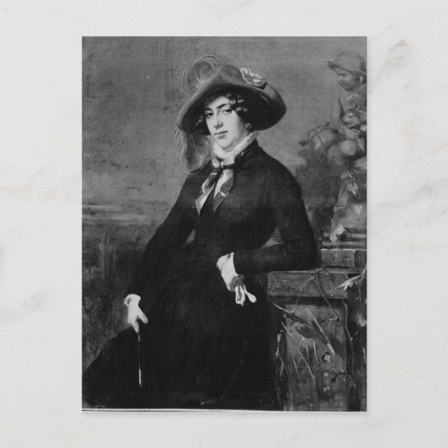 Portrait von Lola Montez , 1844 Postkarte (Vorderseite)