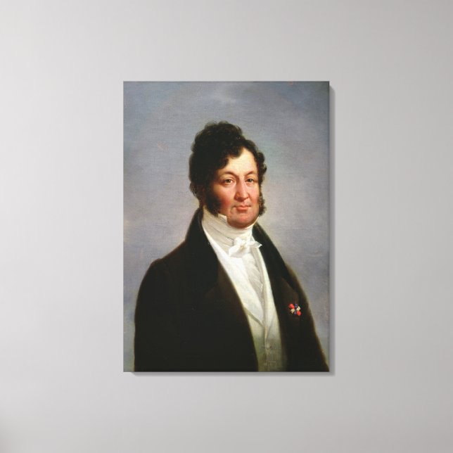 Portrait von Louis-Philippe King of France Leinwanddruck (Vorderseite)