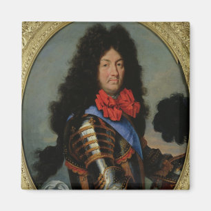 Portrait von Louis XIV Magnet