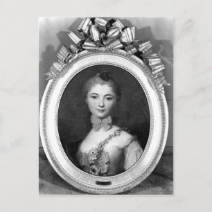 Portrait von Louise Honorine Crozat du Chatel Postkarte