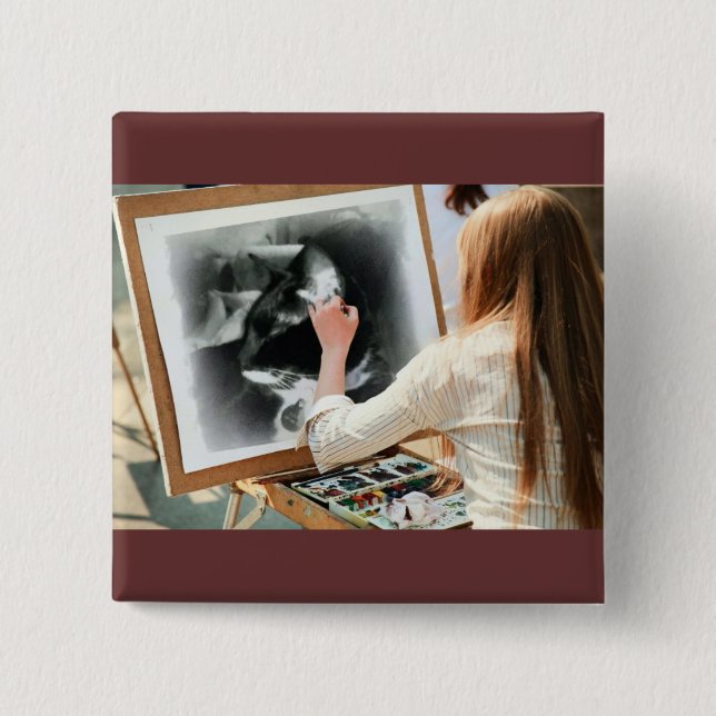 Portrait von Lucy Button (Vorderseite)