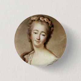Portrait von Madame du Barry Button