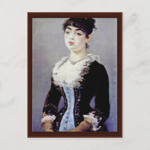 Portrait von Madame Michel-Levy von Manet Edouard Postkarte