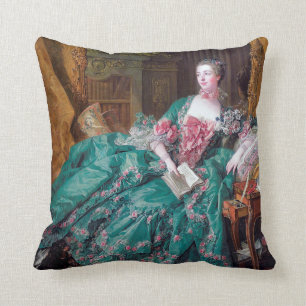 Portrait von Madame Pompadour, Boucher Kissen