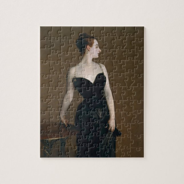 Portrait von Madame X (Madame Gautreau) von Sargen (Vertikal)