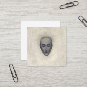 Portrait von Marcel Duchamp von Florine Stettheime Quadratische Visitenkarte