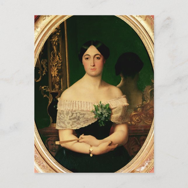 Portrait von Marianne Elisa Birch Postkarte (Vorderseite)