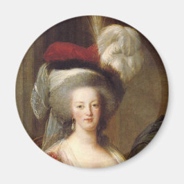 Portrait von Marie Antoinette, Königin von Frankre Magnet
