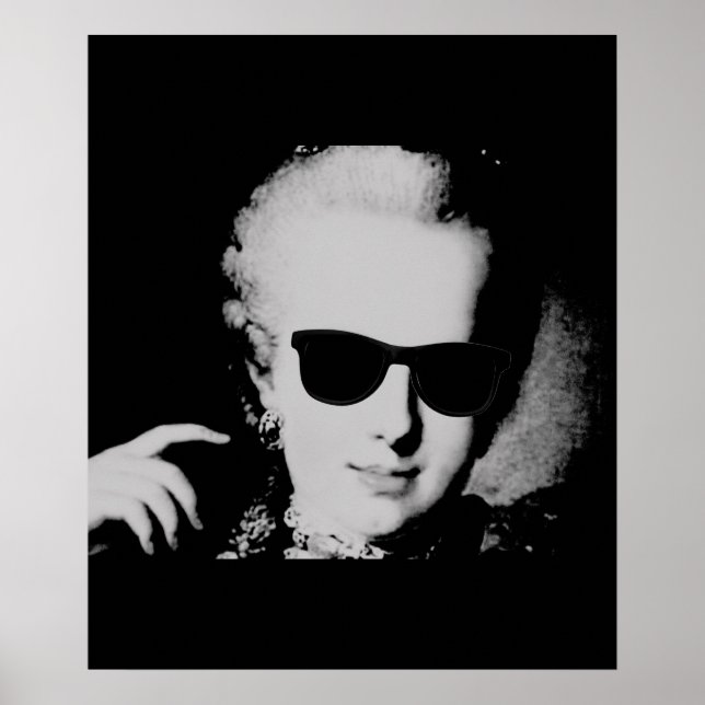Portrait von Marie-Antoinette Maria Antonia Österr Poster (Vorne)