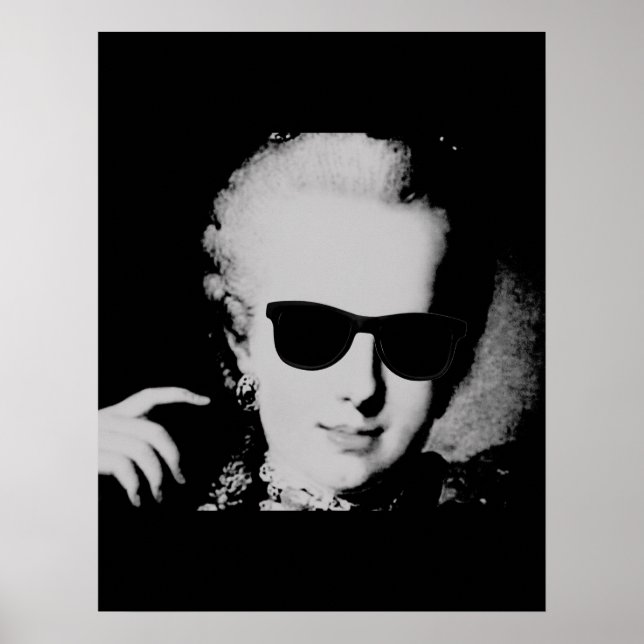 Portrait von Marie-Antoinette Maria Antonia Österr Poster (Vorne)