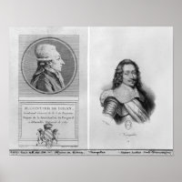 Portrait von Marie Francois Gontier de Biran
