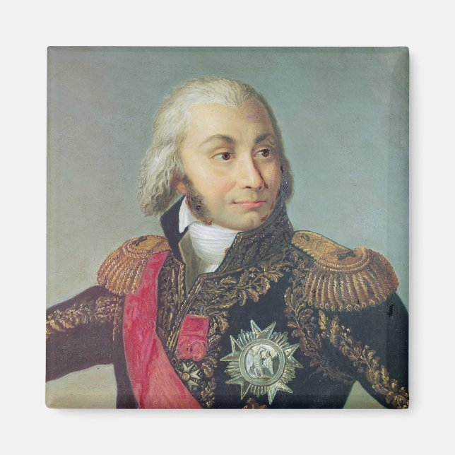 Portrait von Marschall Jean-Baptiste Jourdan Magnet (Vorne)