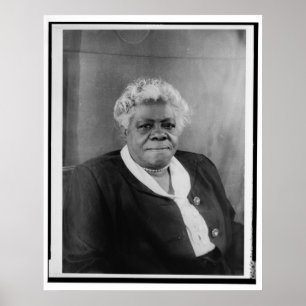 Portrait von Mary McLeod Bethune Poster