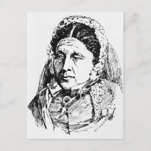 Portrait von Mary Seacole Postkarte