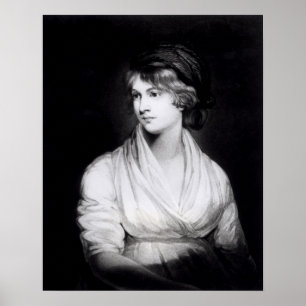 Portrait von Mary Wollstonecraft Godwin Poster