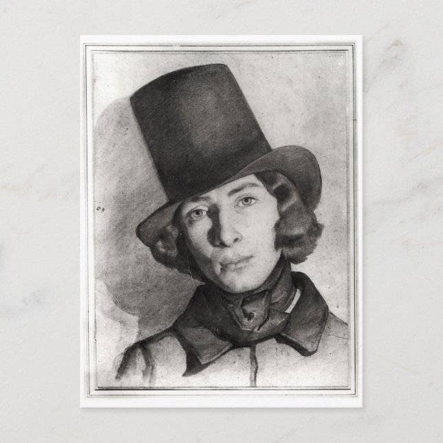 Portrait von Maurice Sand Postkarte (Vorderseite)