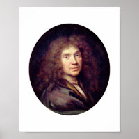 Portrait von Molière von Pierre Mignard (c. 1658)