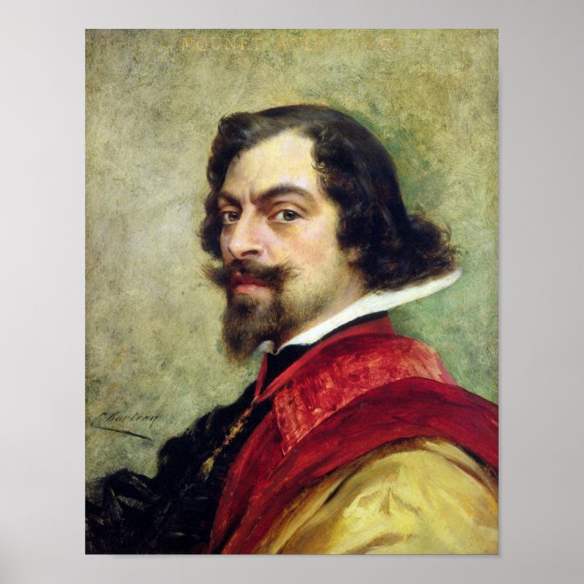 Portrait von Mounet-Sully Poster (Vorne)