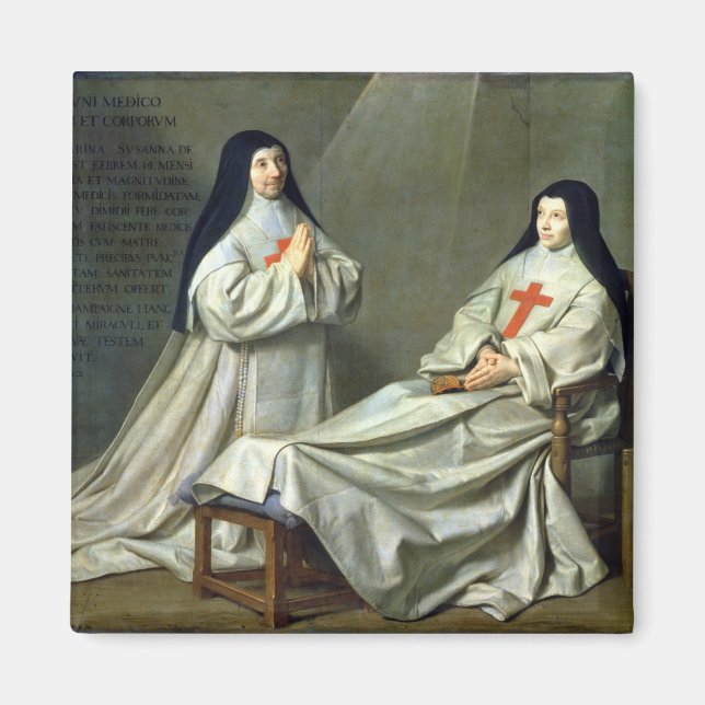 Portrait von Mutter Catherine-Agnes Magnet (Vorne)