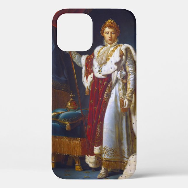Portrait von Napoleon Bonaparte, Francois Gérard Case-Mate iPhone Hülle (Rückseite)