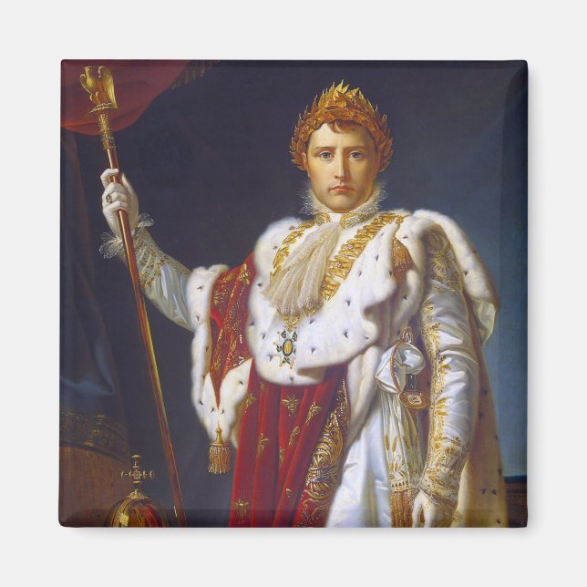 Portrait von Napoleon Bonaparte, Francois Gérard Magnet (Vorne)