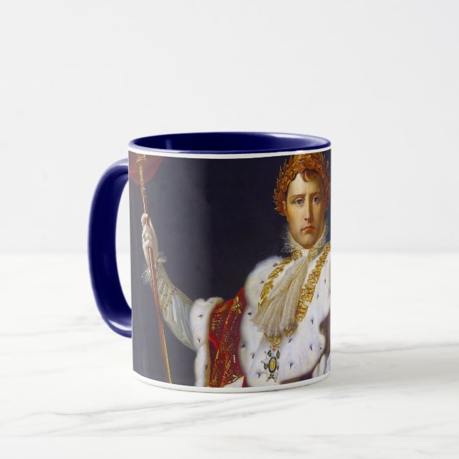 Portrait von Napoleon Bonaparte, Francois Gérard Tasse (Vorderseite Links)