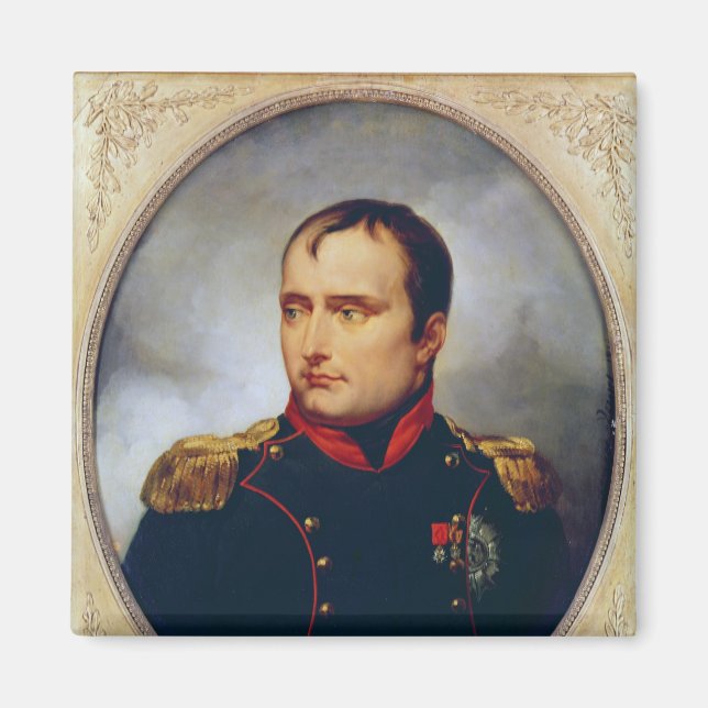 Portrait von Napoleon I, 1815 Magnet (Vorne)