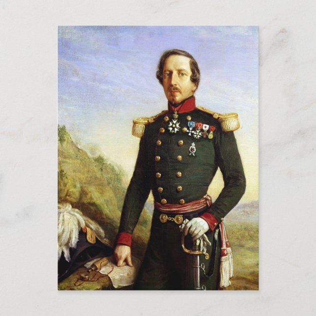 Portrait von Napoleon III 1852 Postkarte (Vorderseite)