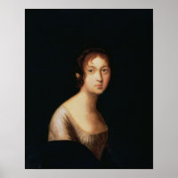 Portrait von Natalia Goncharova, 1820er