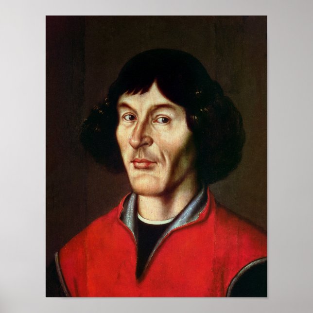Portrait von Nicolaus Kopernikus Poster (Vorne)