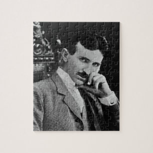 Portrait von Nikola Tesla