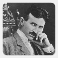 Portrait von Nikola Tesla