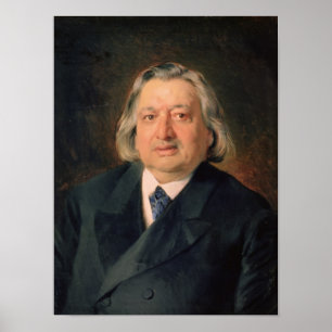 Portrait von Ossip Petrov , 1870 Poster